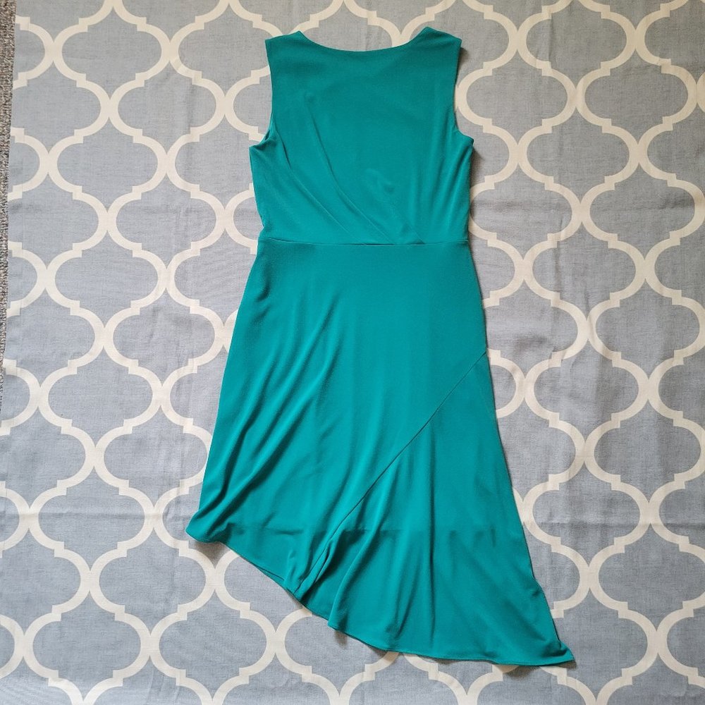 Ann Taylor Dress Sleeveless Holiday Party asymmetrical - Picture 6 of 11